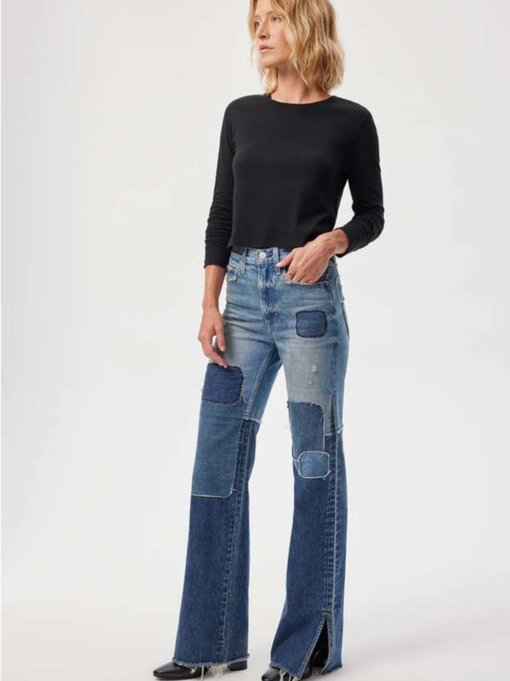 AMO Patchwork Yesterday Jane Jeans